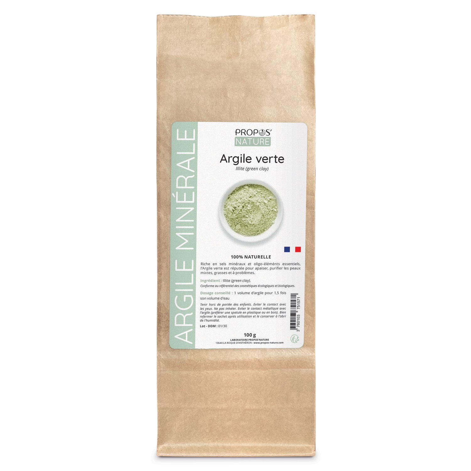 Green clay - Illite