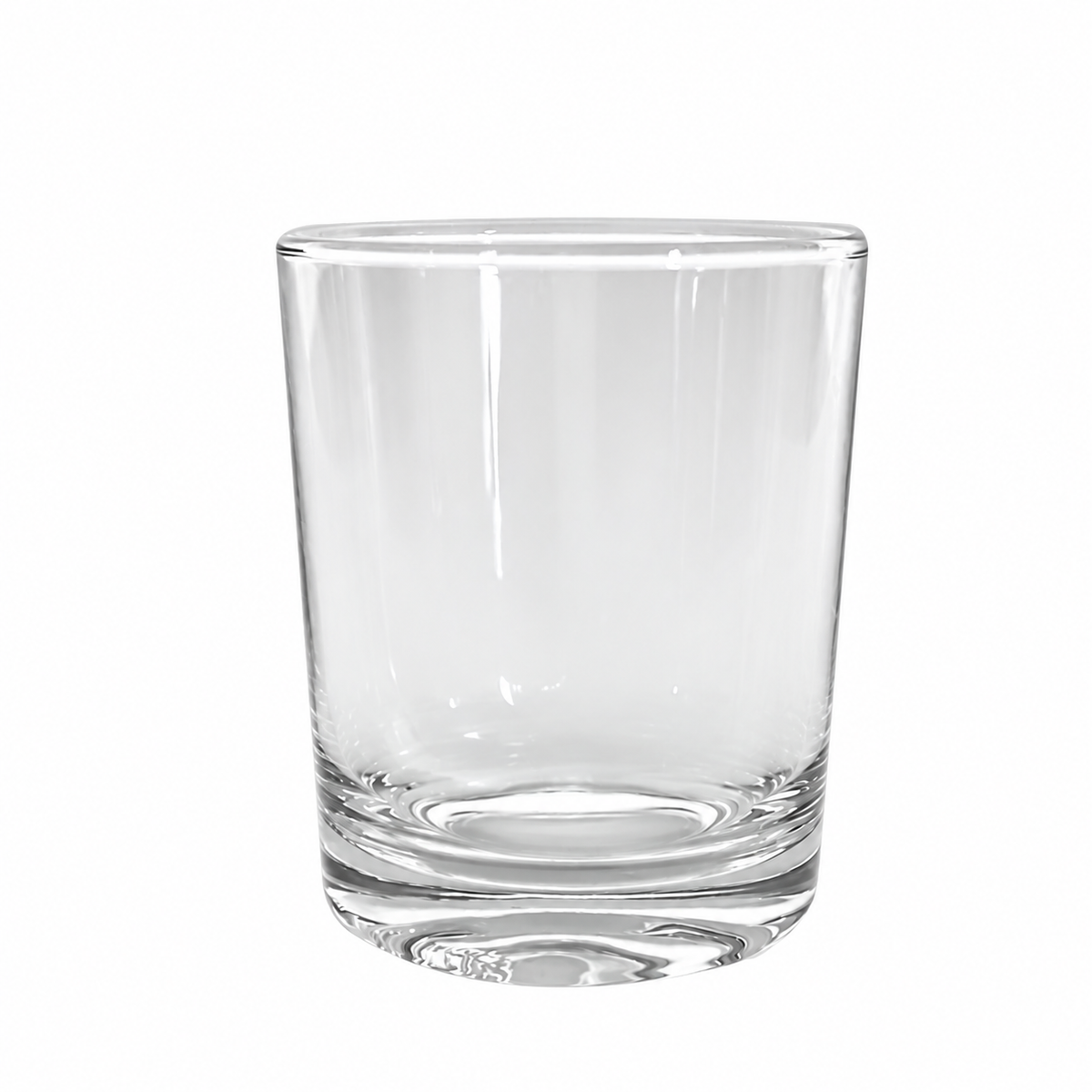 Verre à bougie transparent