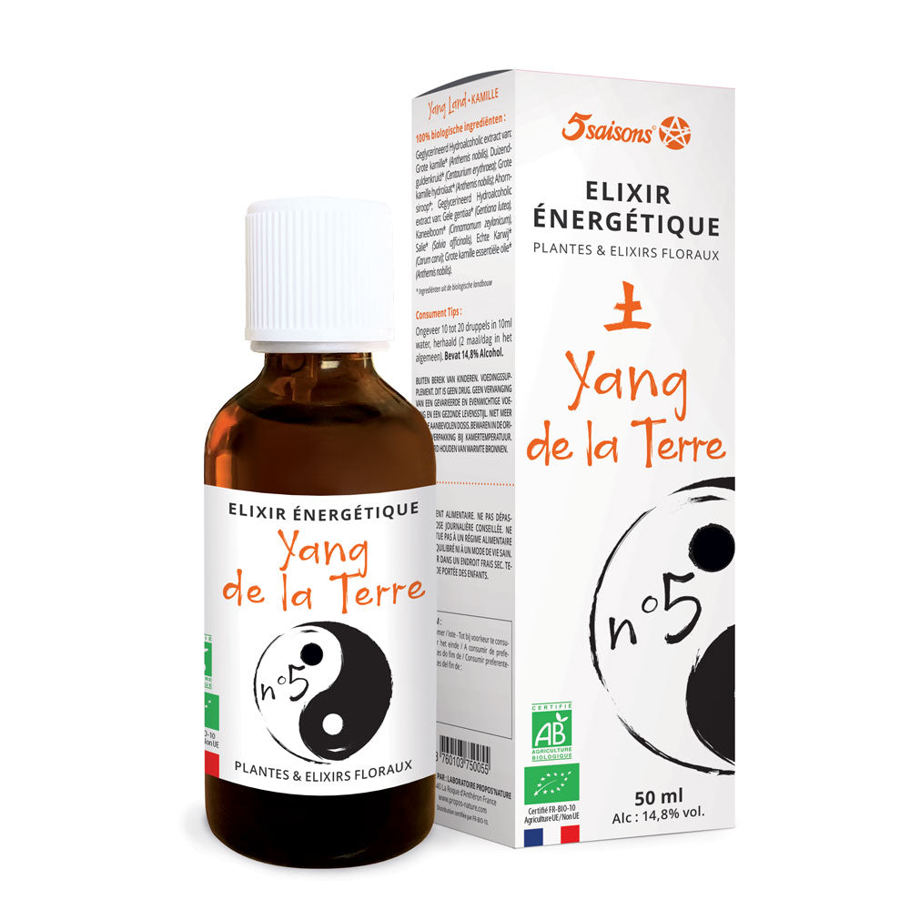 Elixir énergétique N°5 - Yang de la terre