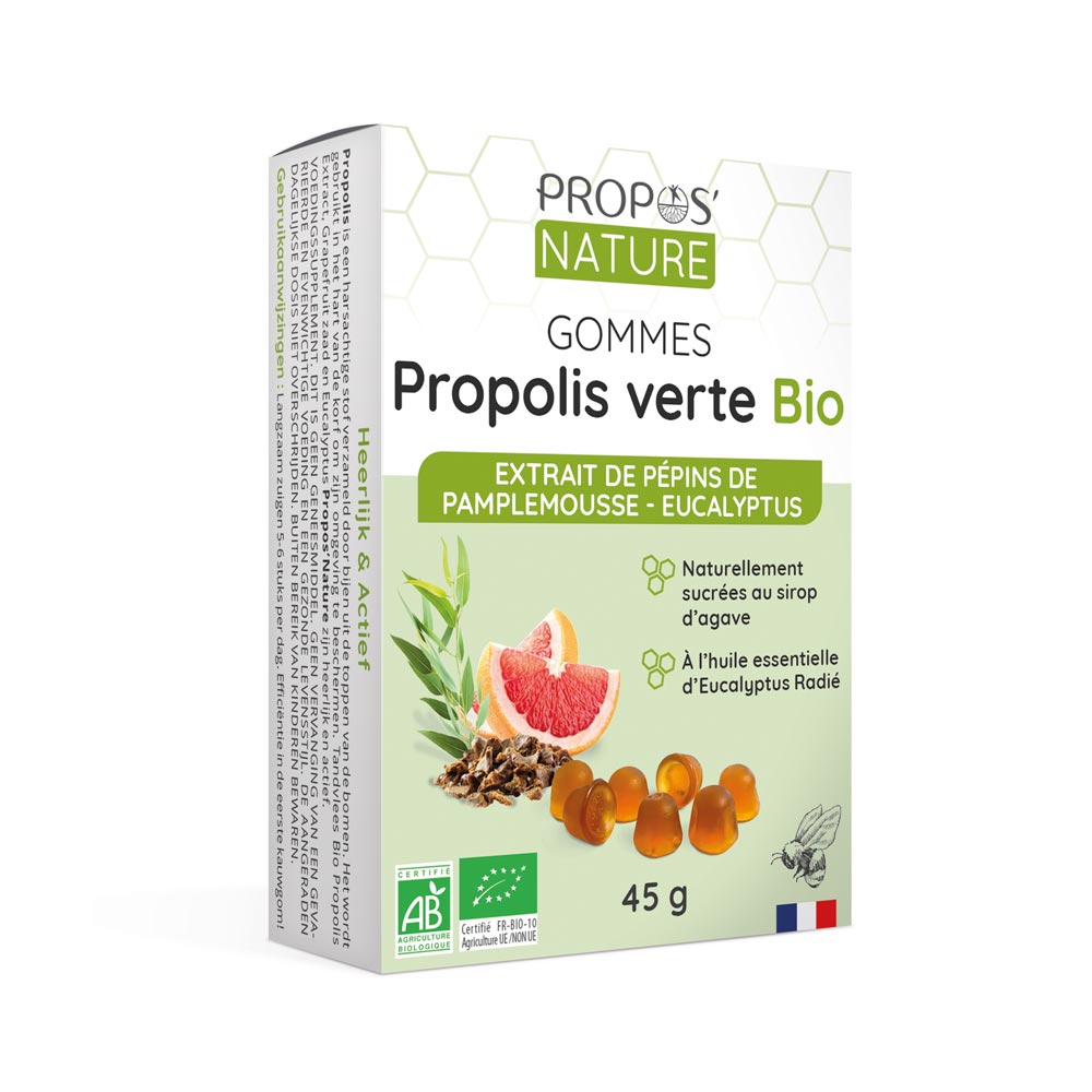 Green Propolis, Honey and Eucalyptus Lozenges
