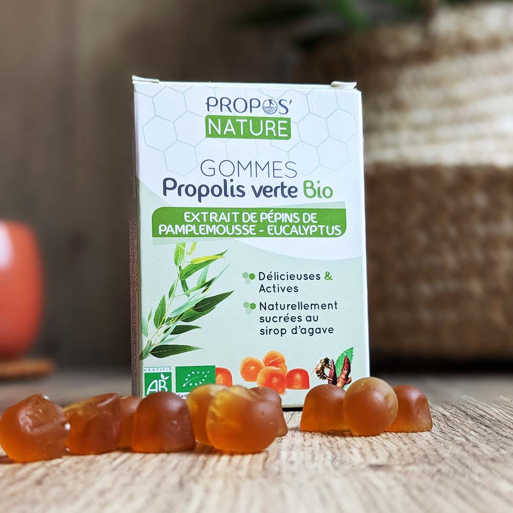 Green Propolis, Honey and Eucalyptus Lozenges