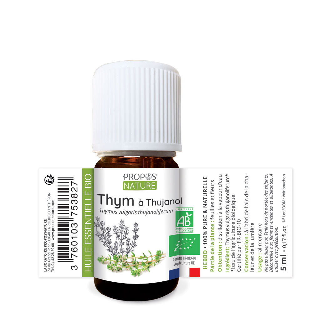 Organic Thujanol Thyme Essential Oil