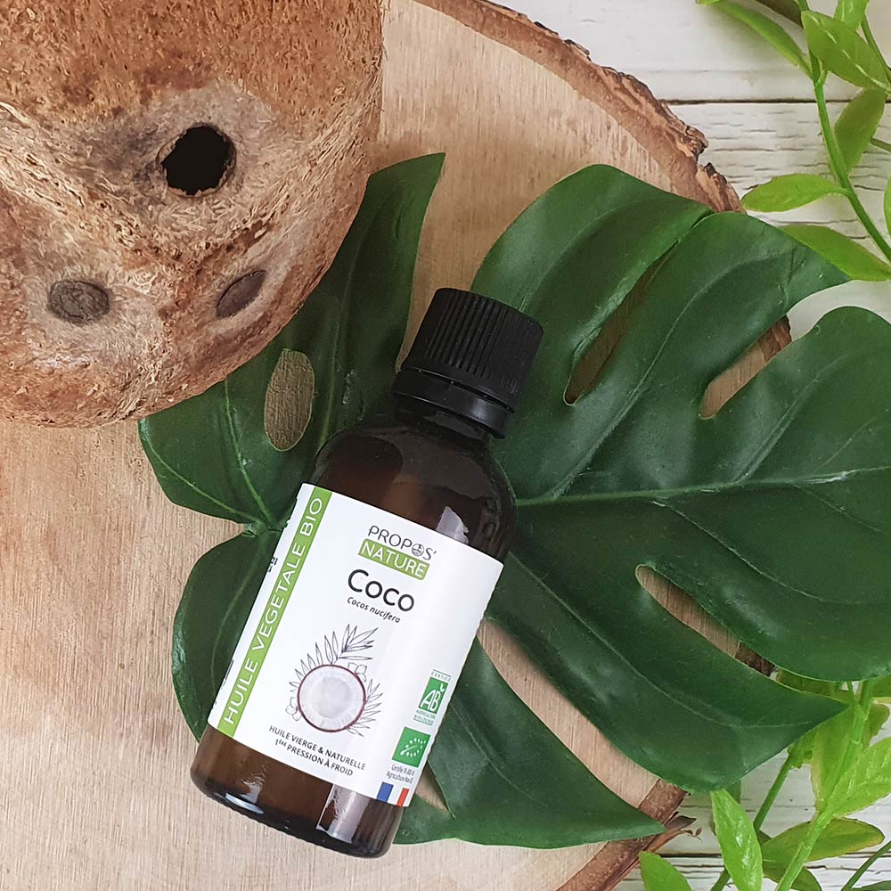 Huile de Coco vierge Bio