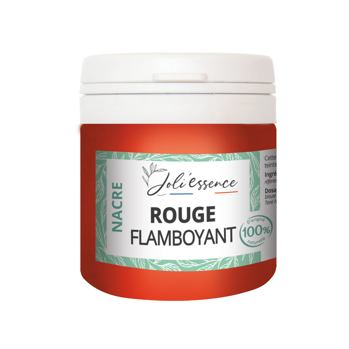 Nacre naturelle Rouge flamboyant