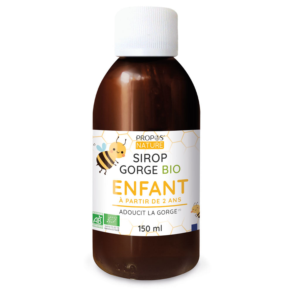 Children's Throat Syrup - Honey Propolis Pollen