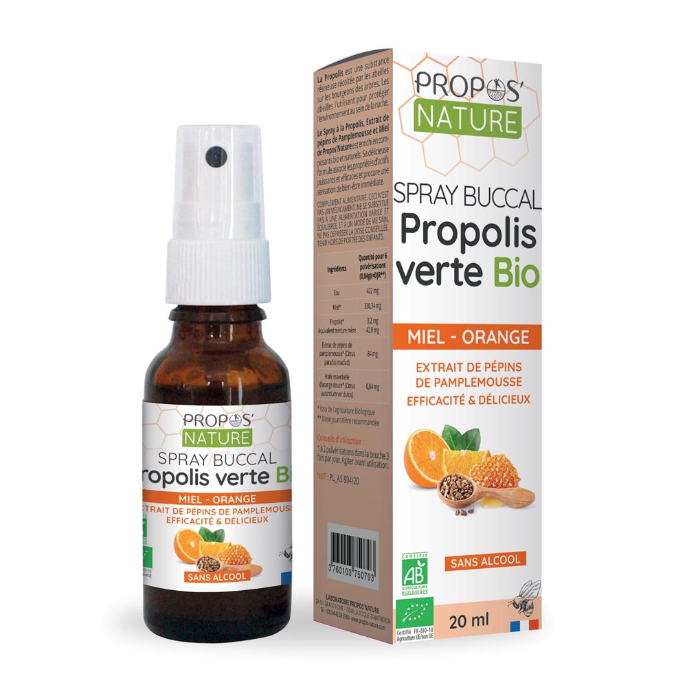 Green Propolis Honey Oral Spray