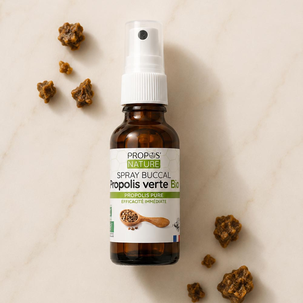 Spray buccal de Propolis verte