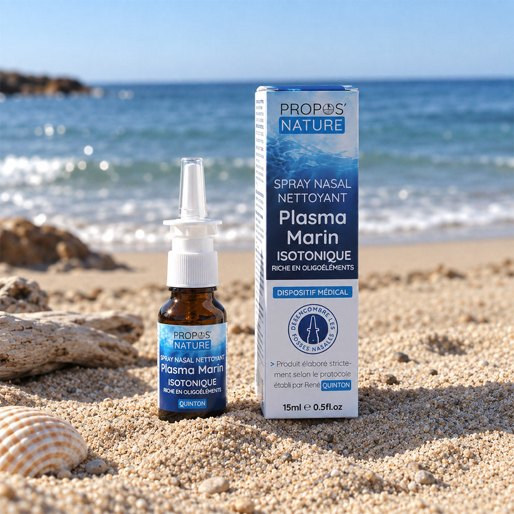 Isotonic marine plasma spray