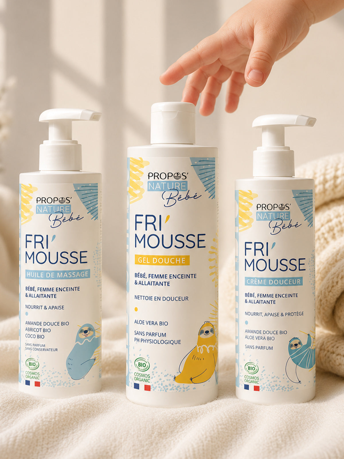 Trousse Fri'Mousse - 3 soins pour bébés