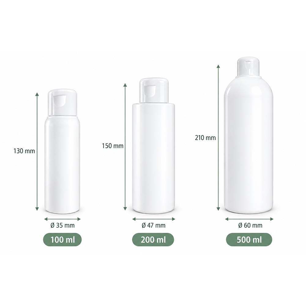 Flacon Everest blanc