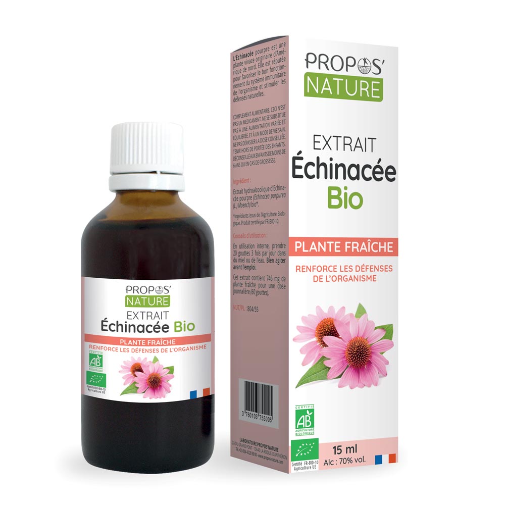 Organic Echinacea hydroalcoholic extract