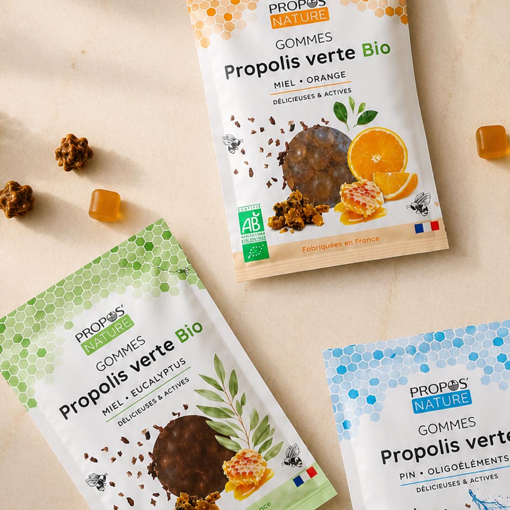Green Propolis, Honey and Eucalyptus Lozenges