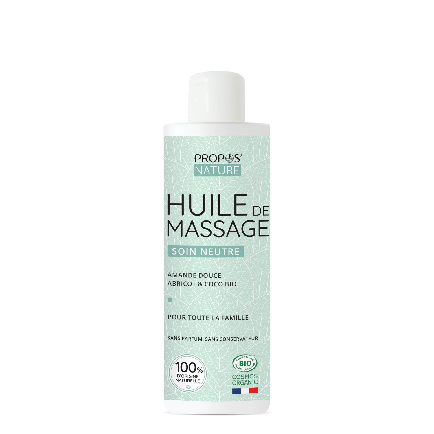 Huile de massage neutre