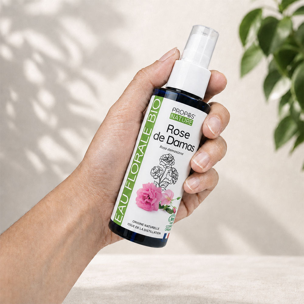 Hydrolat de Rose de Damas Bio