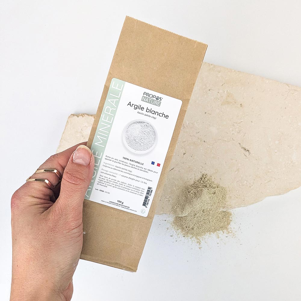 Argile blanche - Kaolin