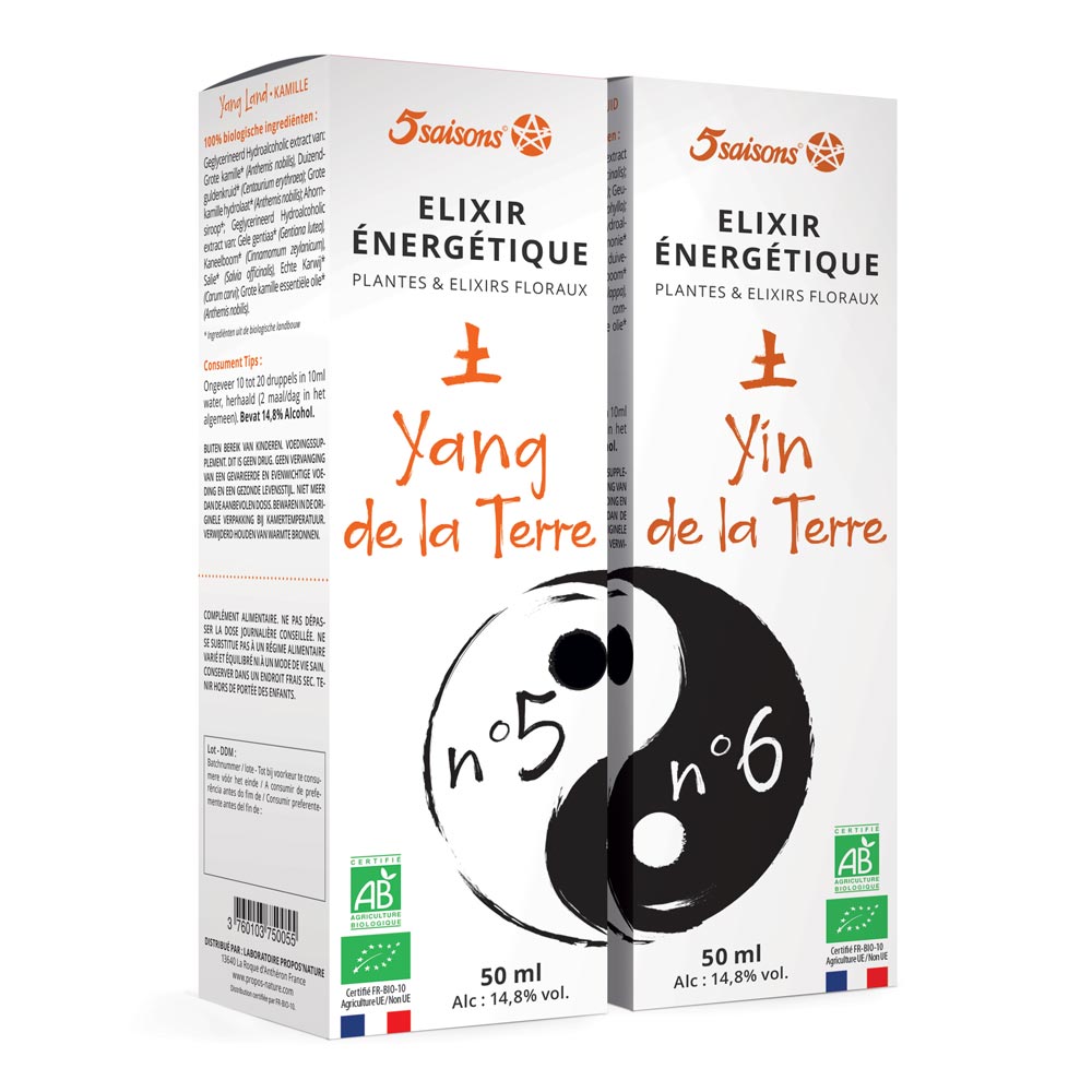 Elixir énergétique Yang et yin de la terre