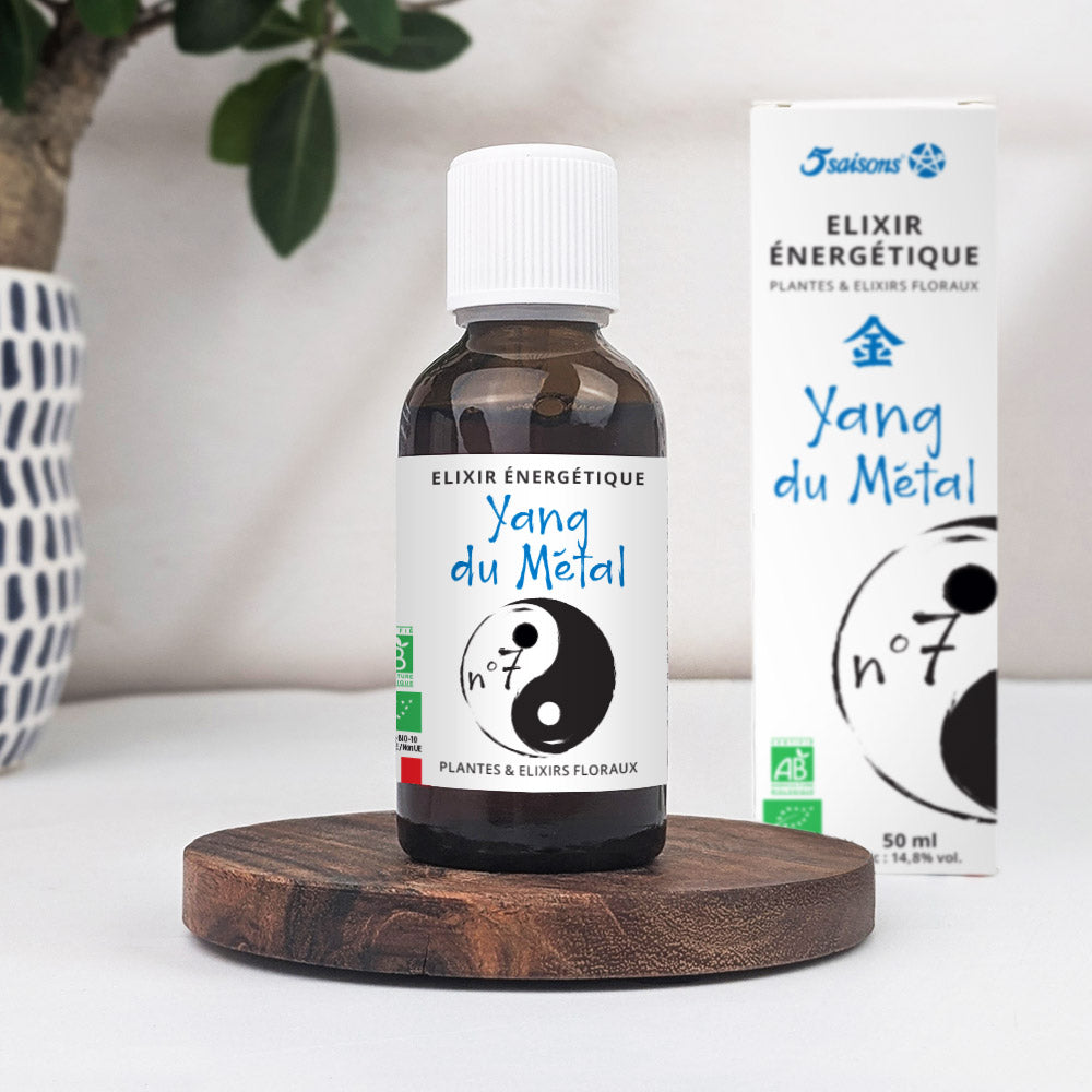 Elixir énergétique N°7 - Yang du métal