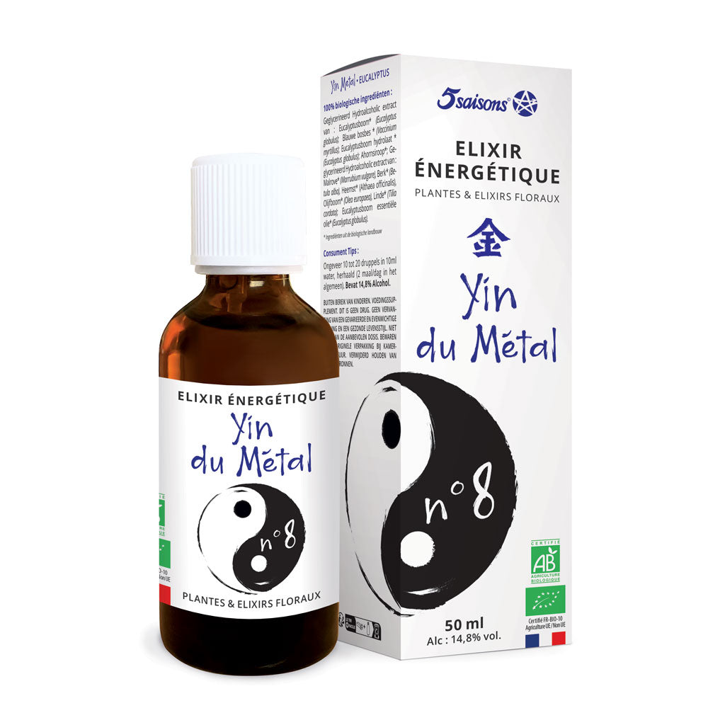 Elixir énergétique N°8 - Yin du métal