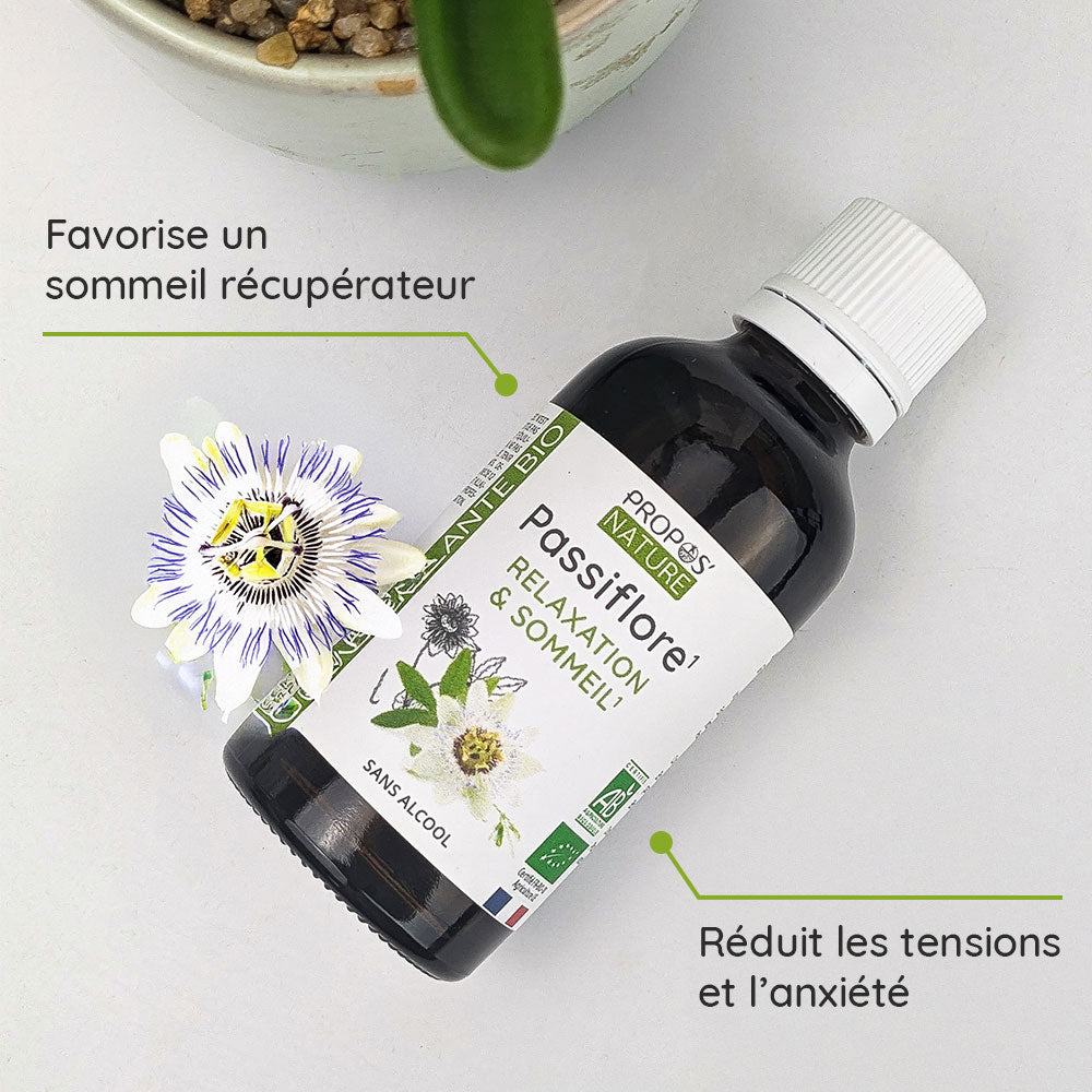 Organic Passionflower Extract - alcohol-free