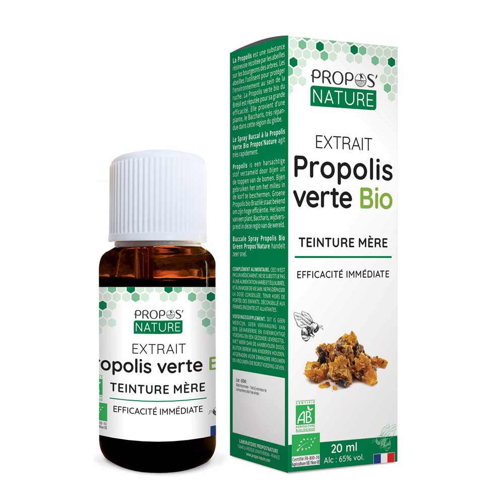 Hydroalcoholic Green Propolis Extract
