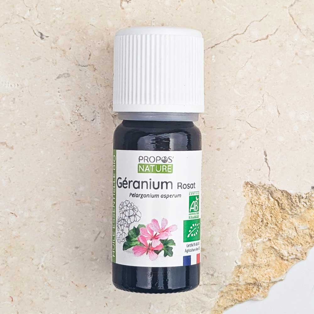 Organic Rose Geranium Essential Oil