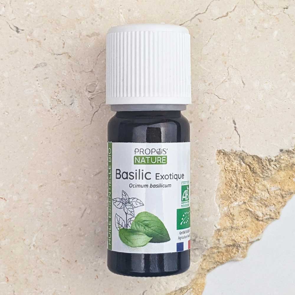 Organic Exotic Basil Essential Oil