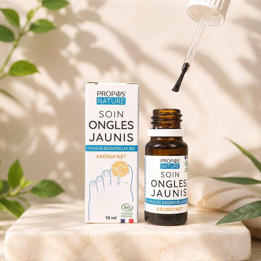 Huile ongles jaunis Aroma'Net