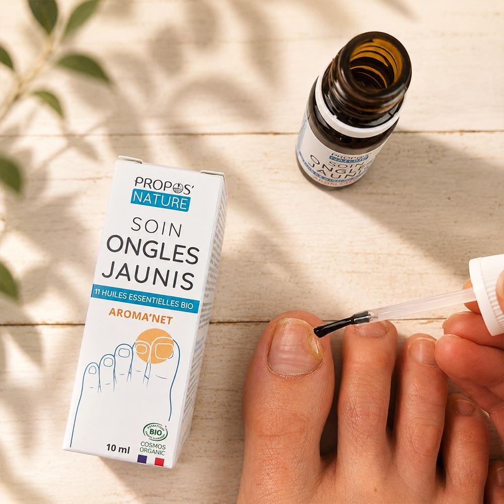 Huile ongles jaunis Aroma'Net