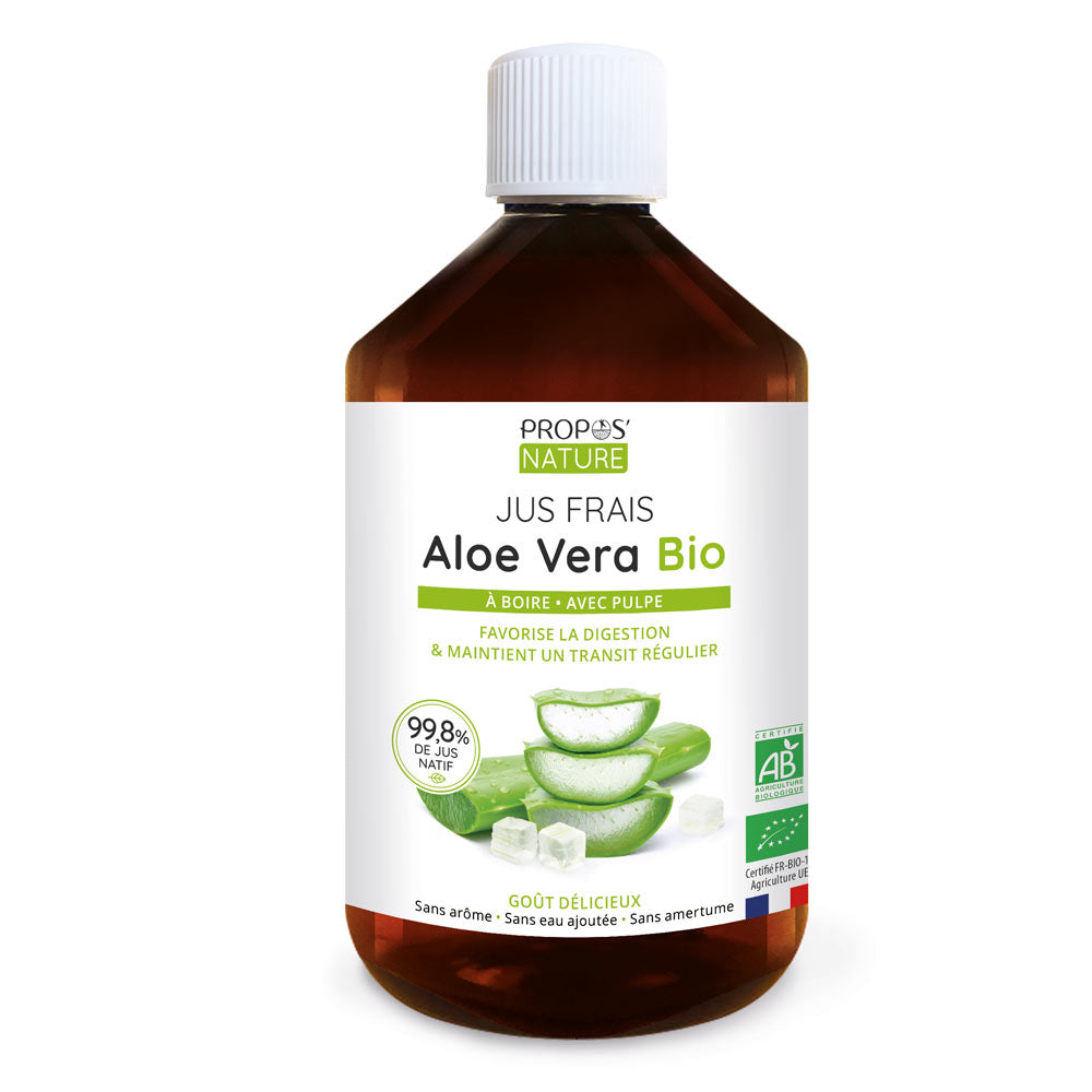 Jus d'Aloe vera à boire Bio