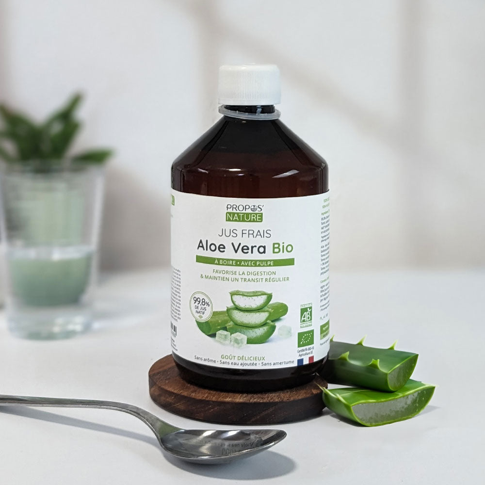 Jus d'Aloe vera à boire Bio