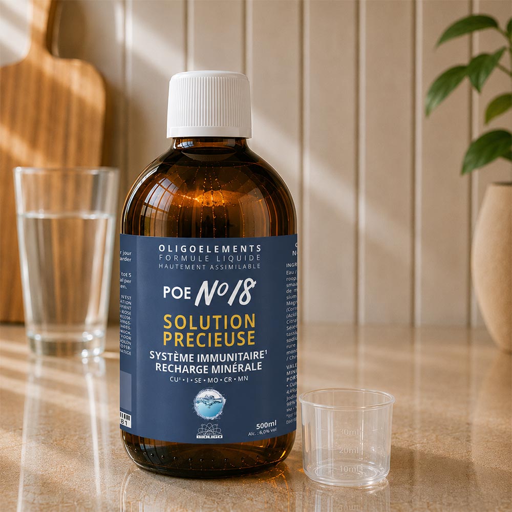 POE N°18 – Solution précieuse - Recharge minérale