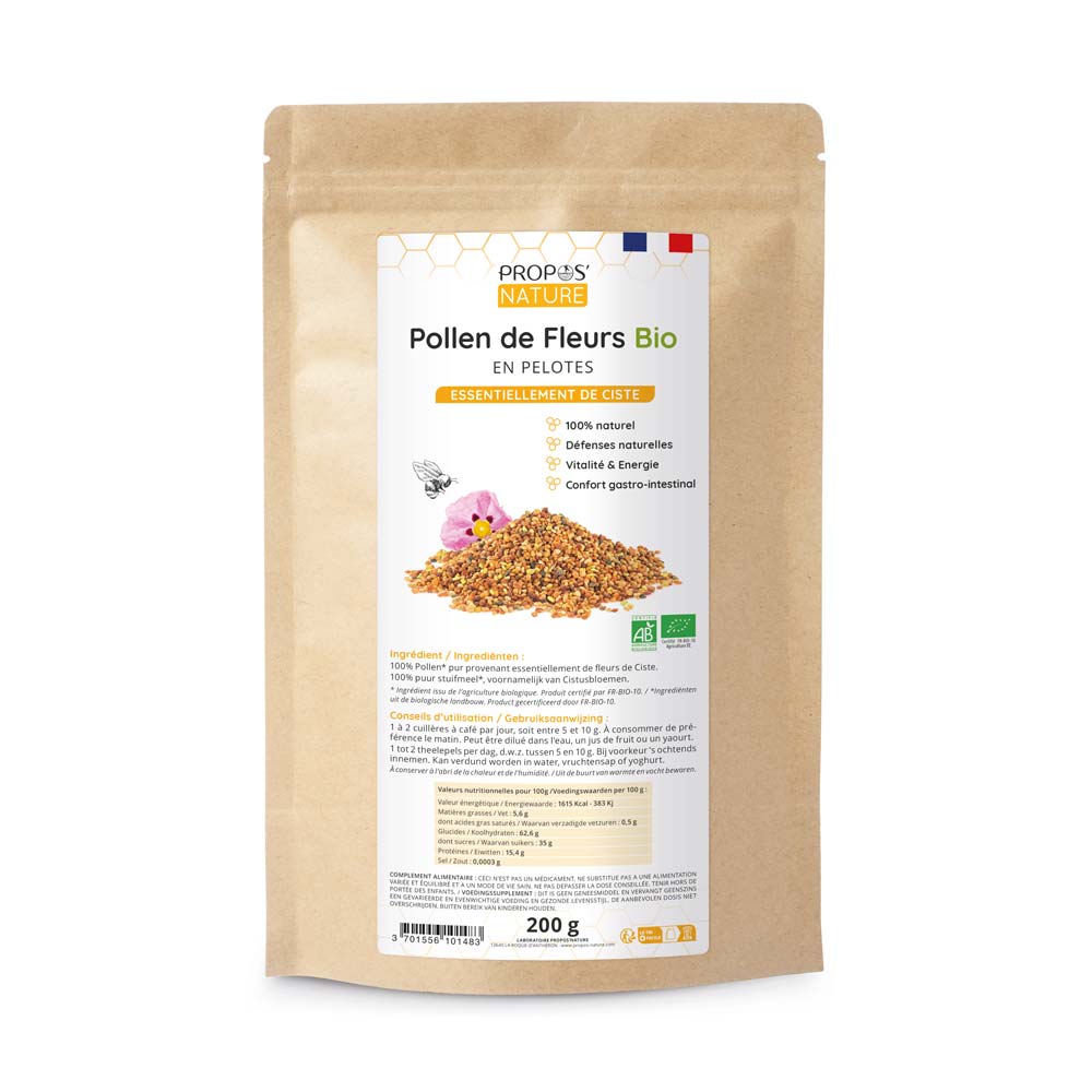 Organic Rockrose Pollen Pellets