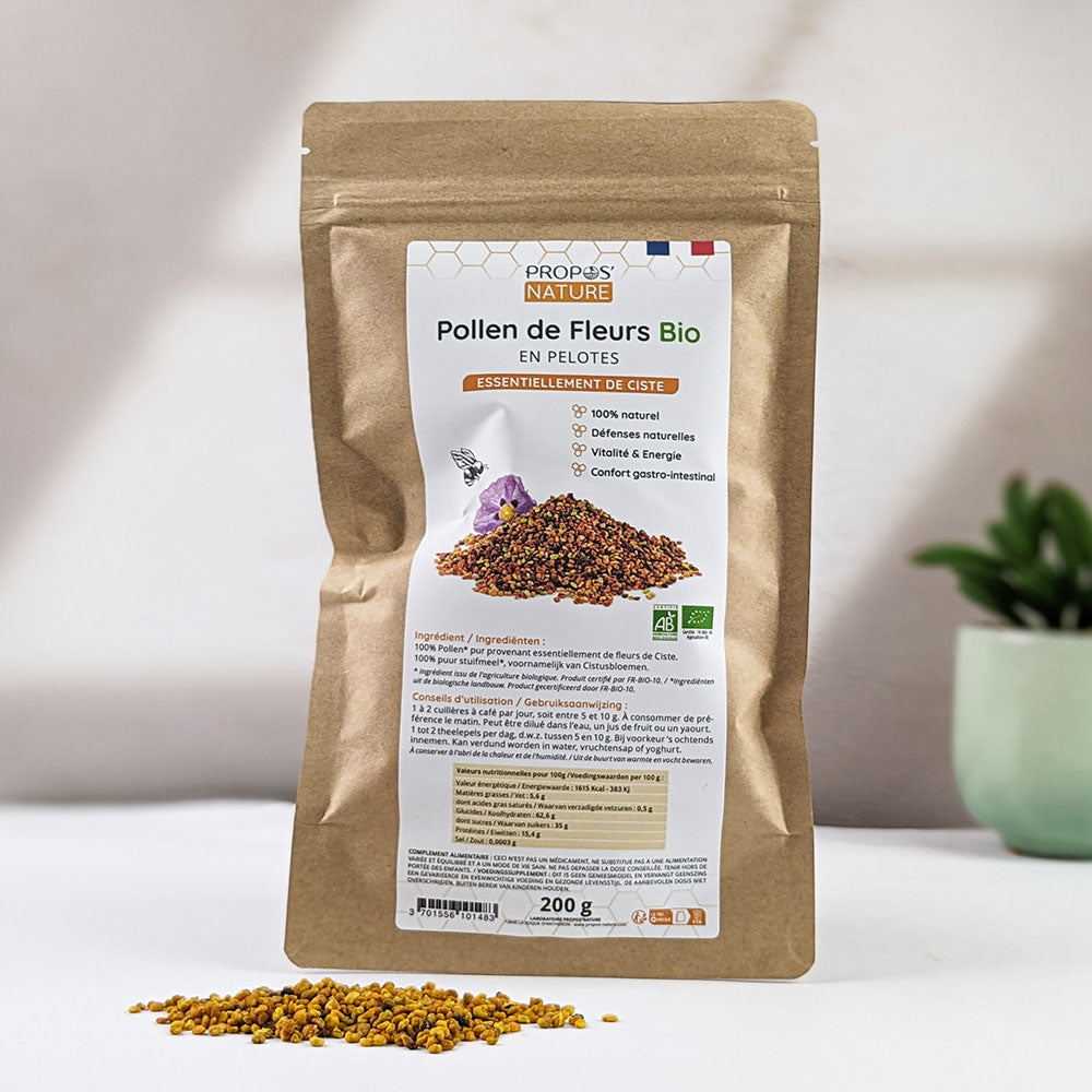 Organic Rockrose Pollen Pellets