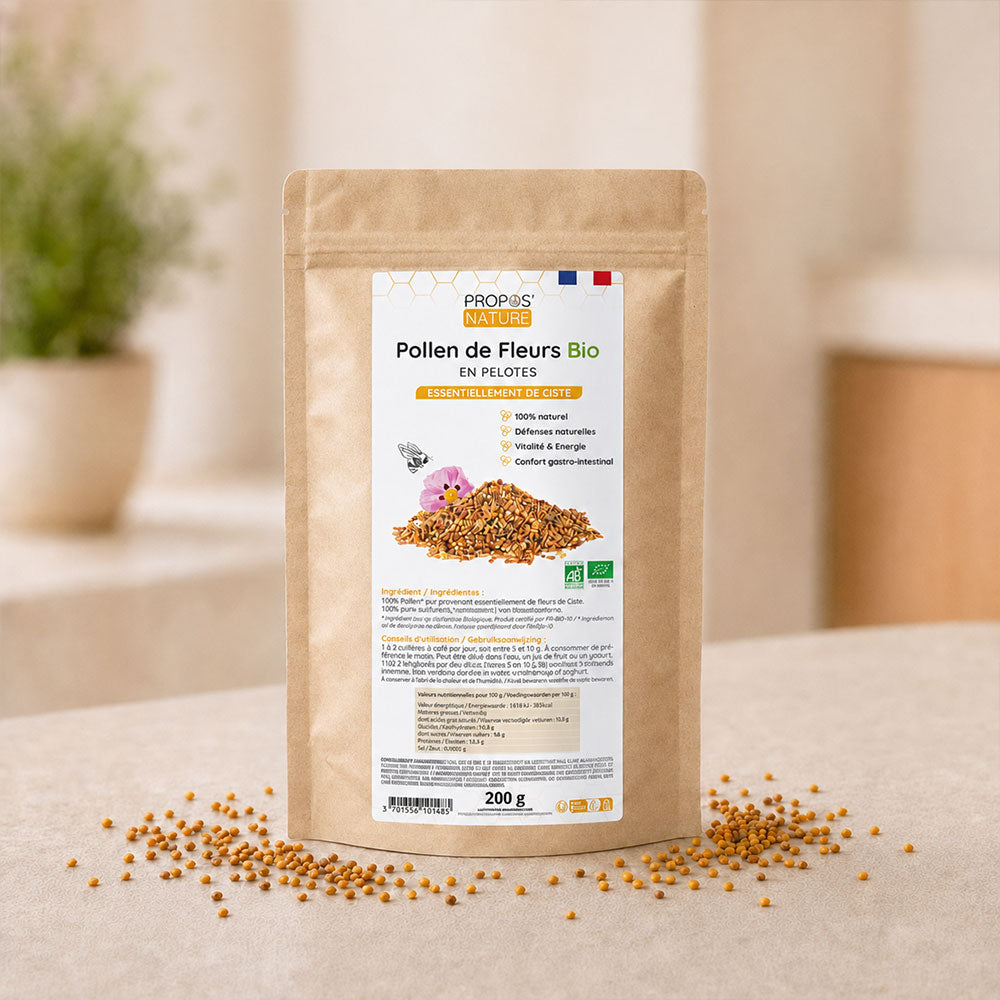 Organic Rockrose Pollen Pellets