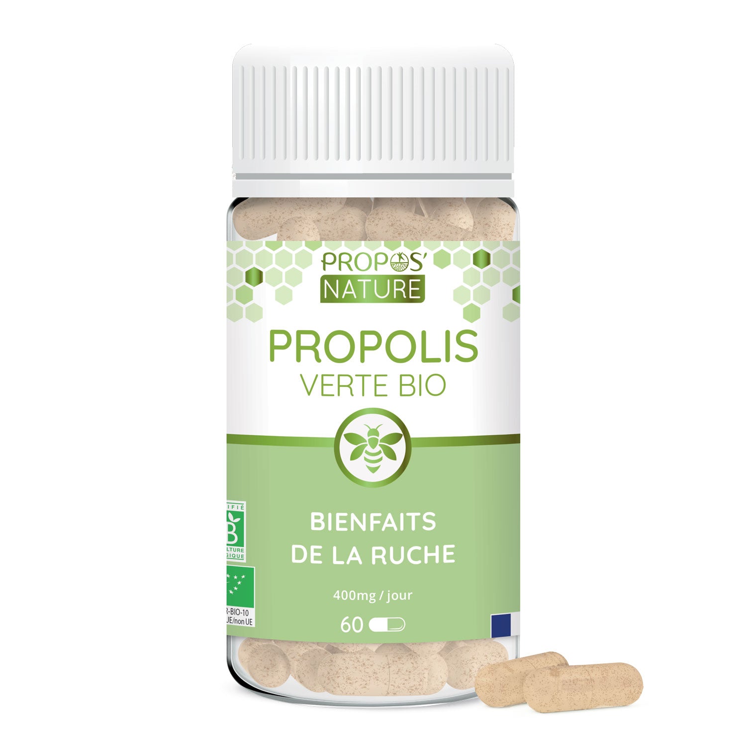 Organic Green Propolis Capsules