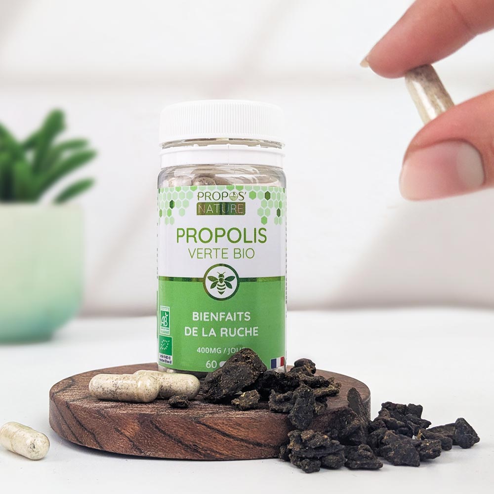 Organic Green Propolis Capsules