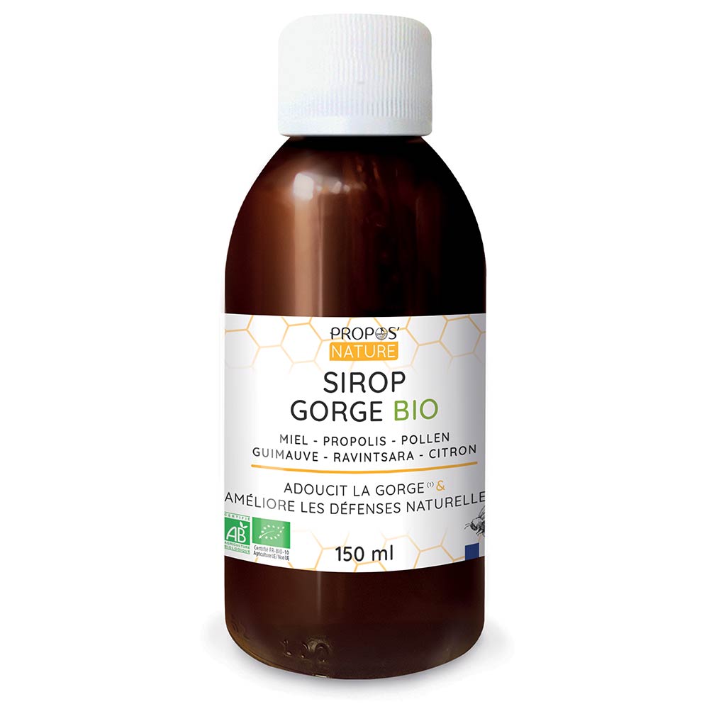 Throat syrup - Honey Propolis & Pollen