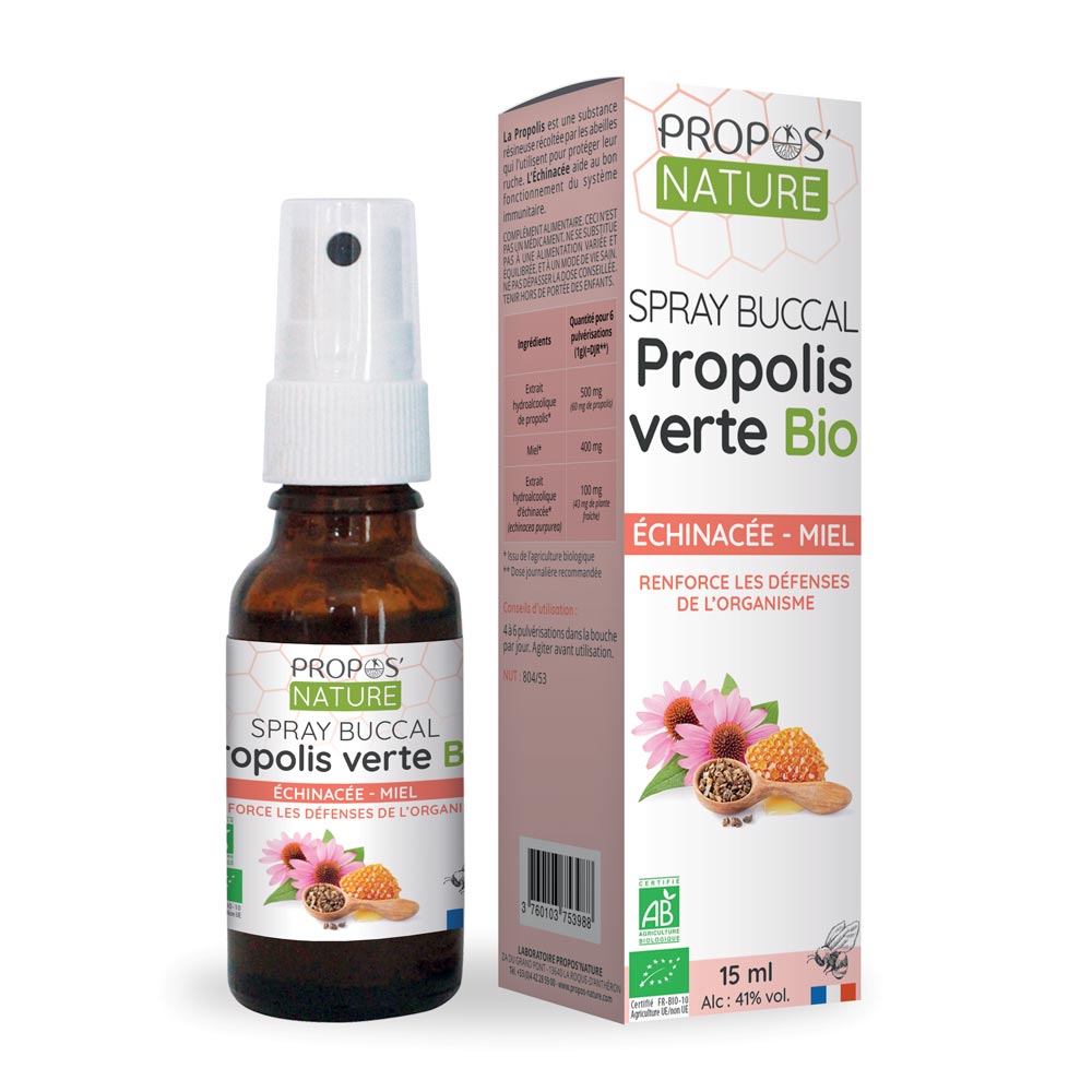 Propolis Honey Echinacea Mouth Spray
