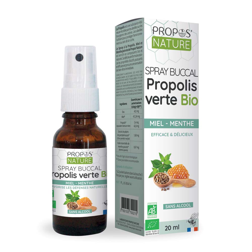 Green Propolis Honey Mint Mouth Spray