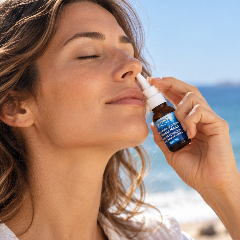 Isotonic marine plasma spray