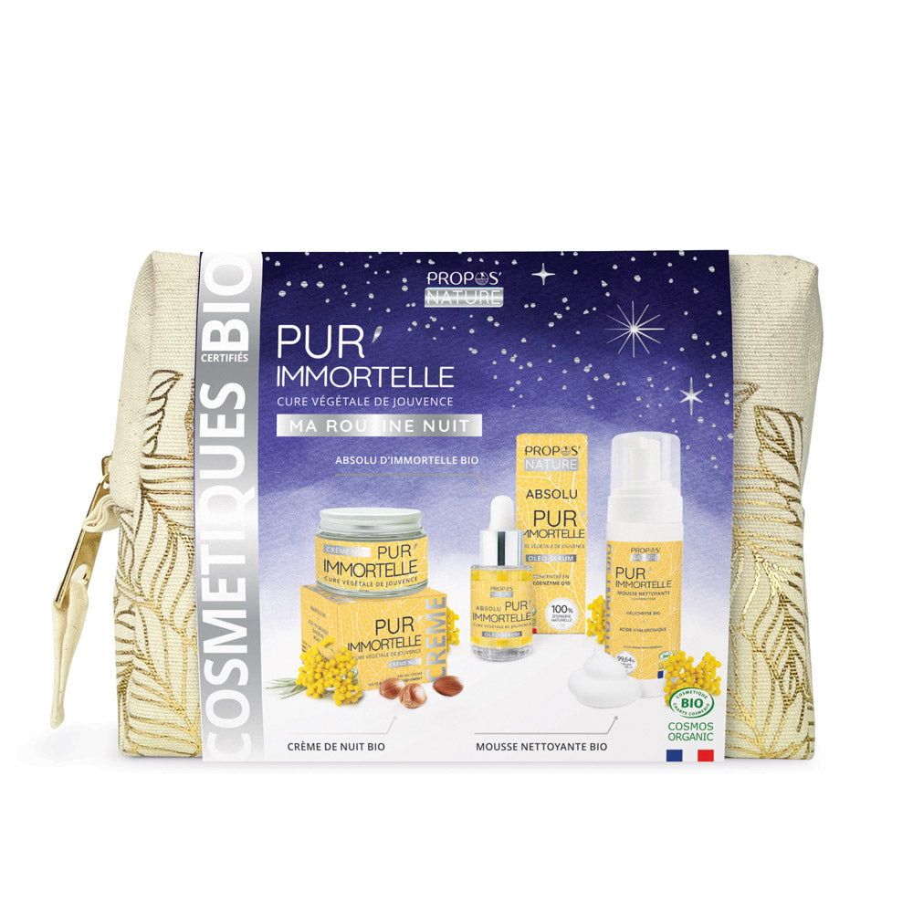 Trousse Routine nuit Pur'Immortelle - 3 soins