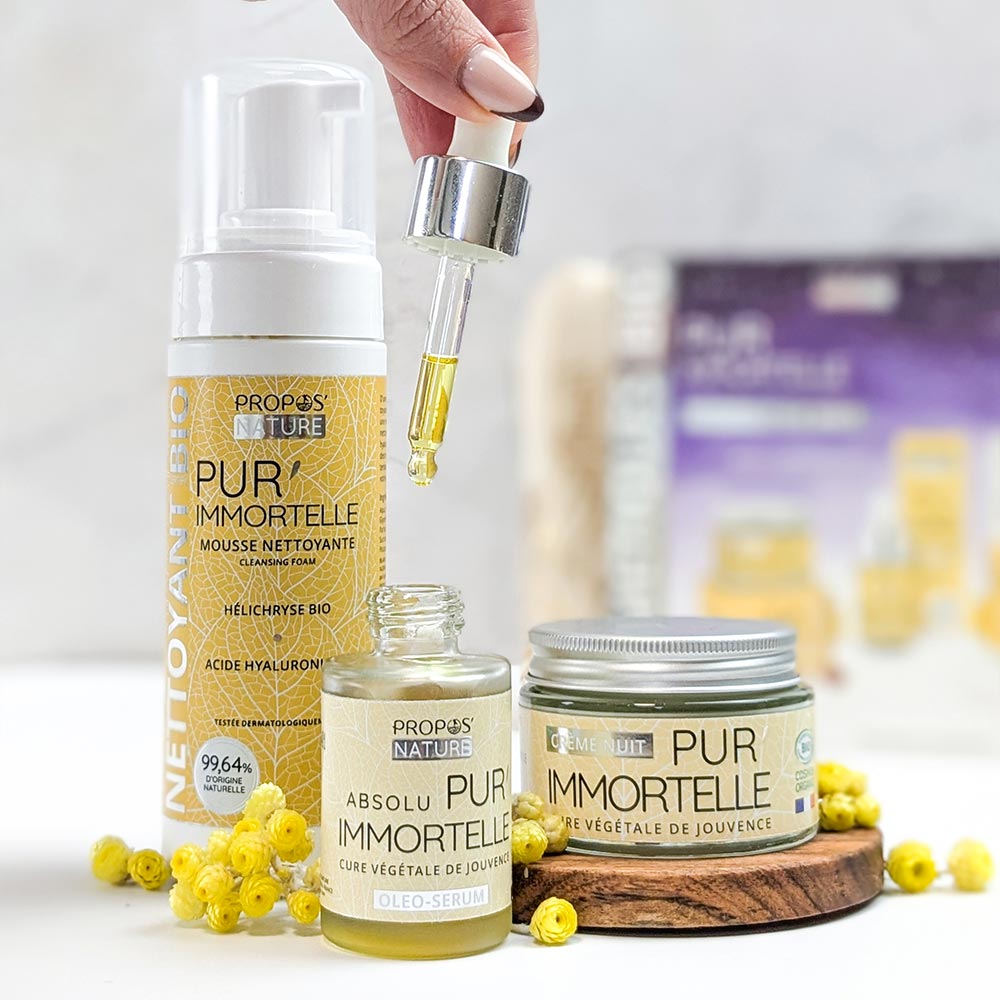 Trousse Routine nuit Pur'Immortelle - 3 soins