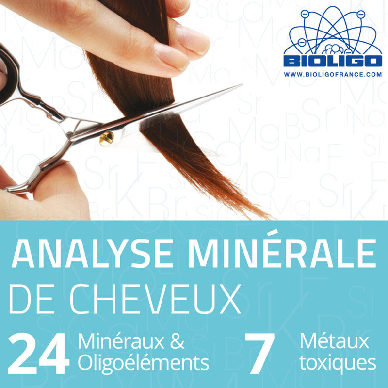 Analyse minérale de cheveux