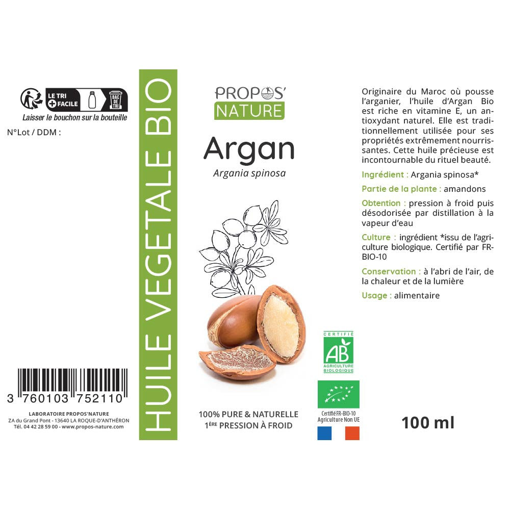 Huile d'Argan Bio