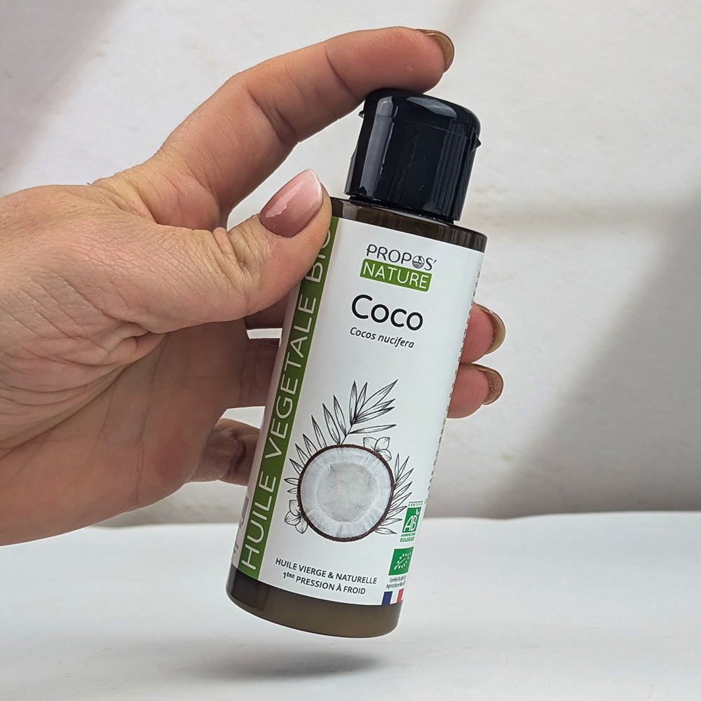 Huile de Coco vierge Bio