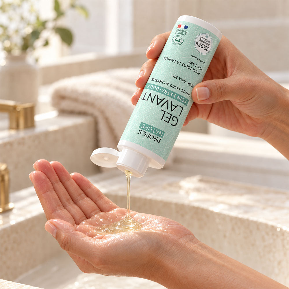 pH-neutral shower gel