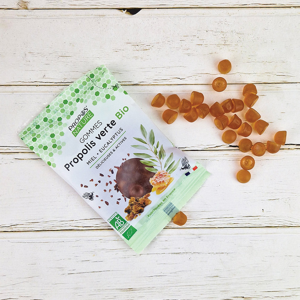 Green Propolis, Honey and Eucalyptus Lozenges