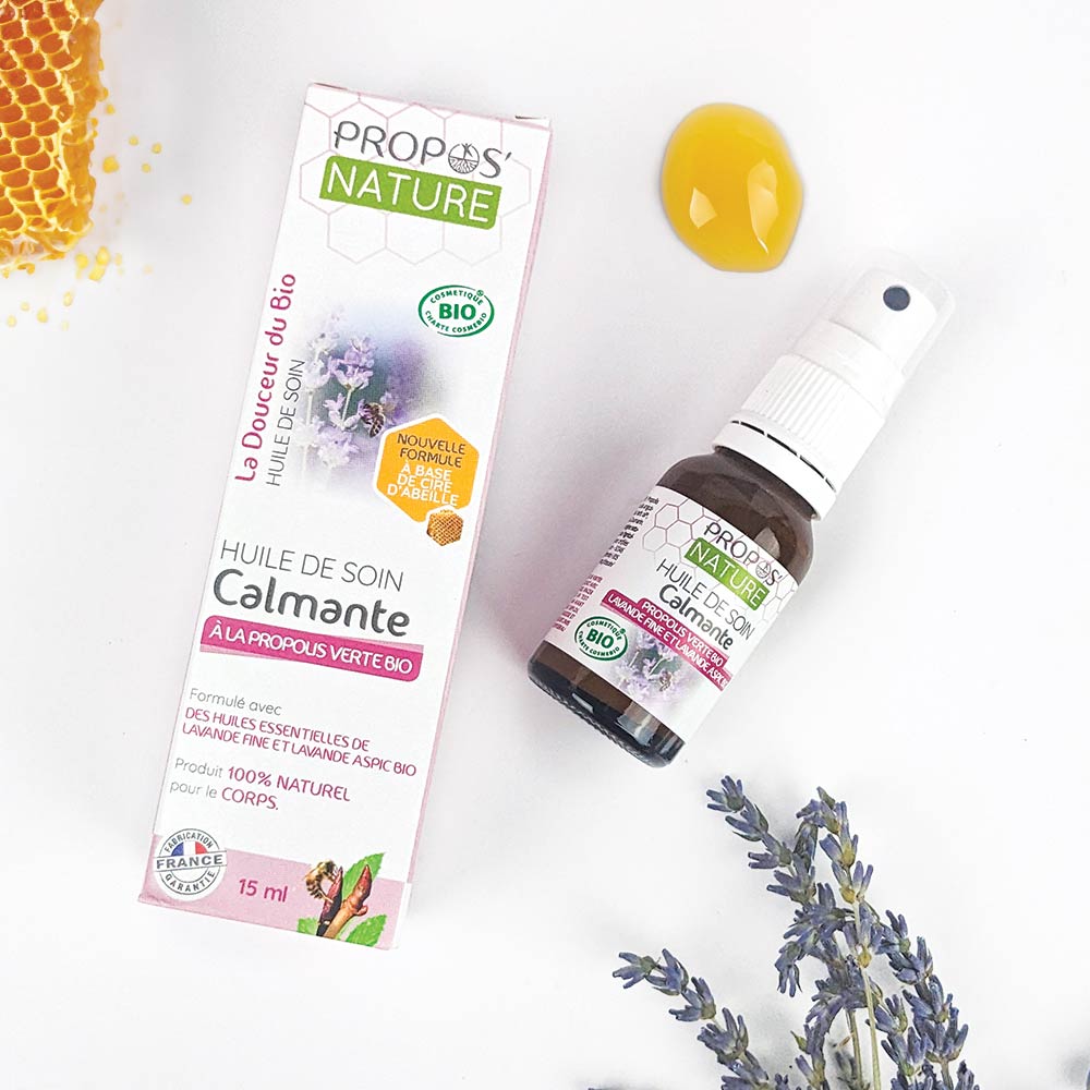 Calming Organic Lavender & Propolis Oil