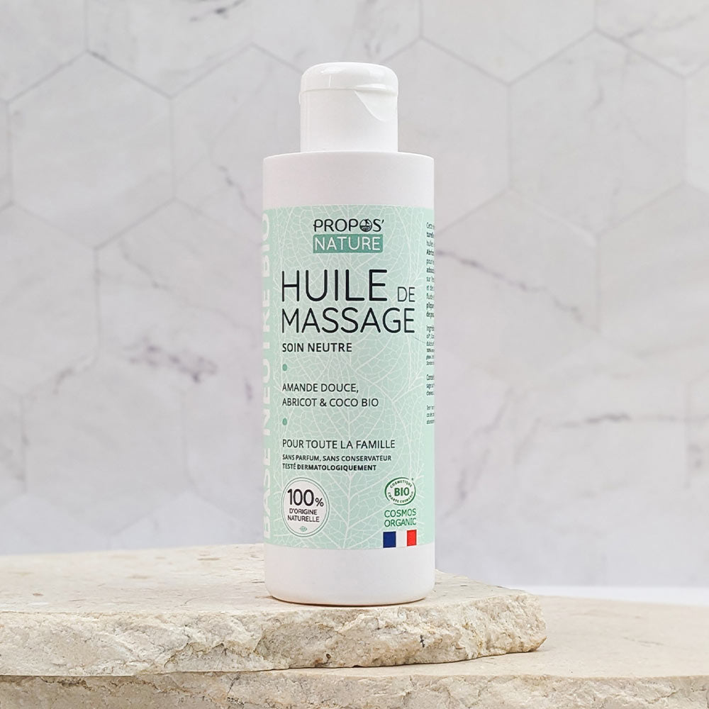 Huile de massage neutre
