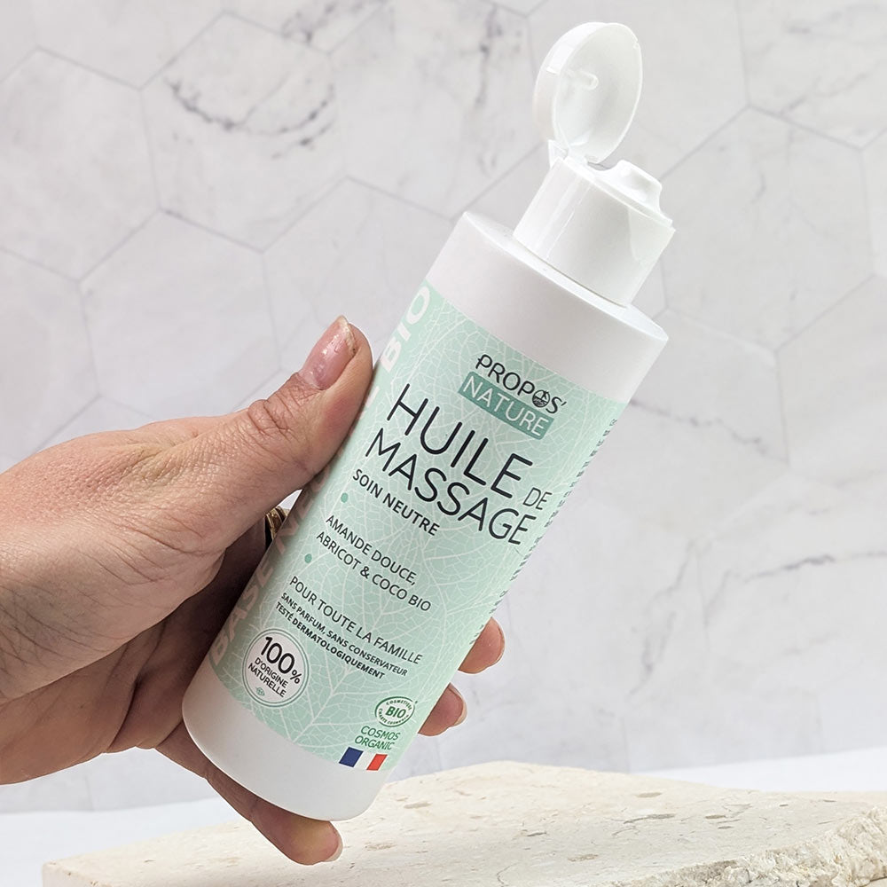 Huile de massage neutre